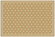 Super Stars Decorative Rug Nature Colors - 6ft x 9ft - Rectangle - Brown
