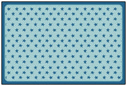 Super Stars Decorative Rug Tranquil Colors - 6ft x 9ft - Rectangle - Dark Blue