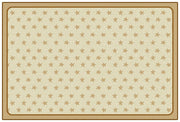 Super Stars Decorative Rug Nature Colors - 6ft x 9ft - Rectangle - Tan
