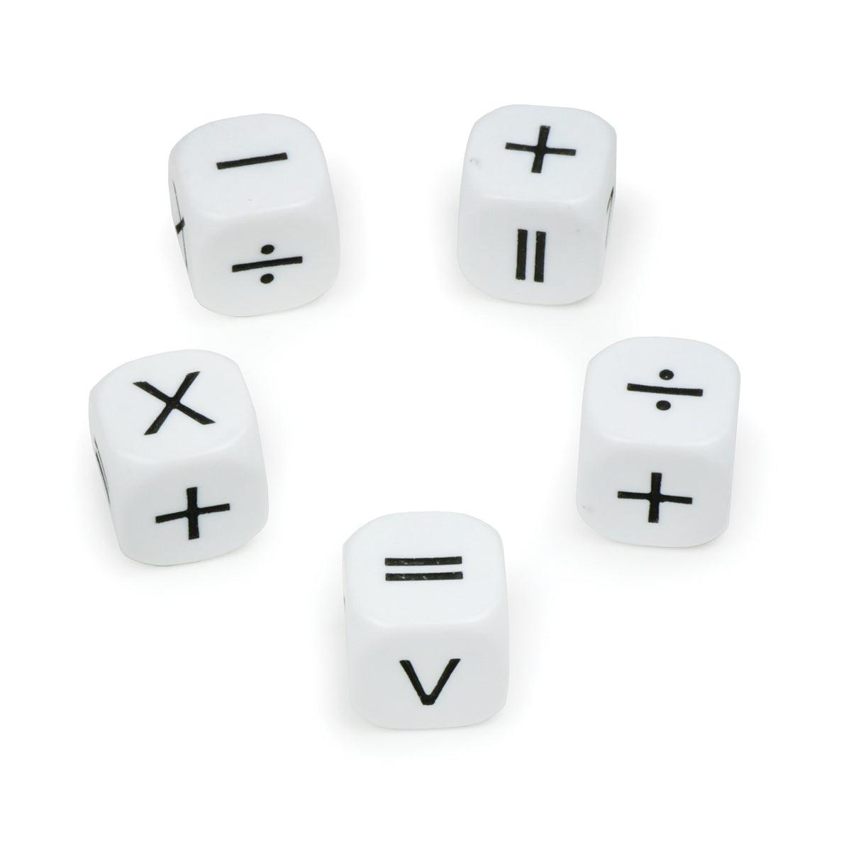 Math Symbol Dice