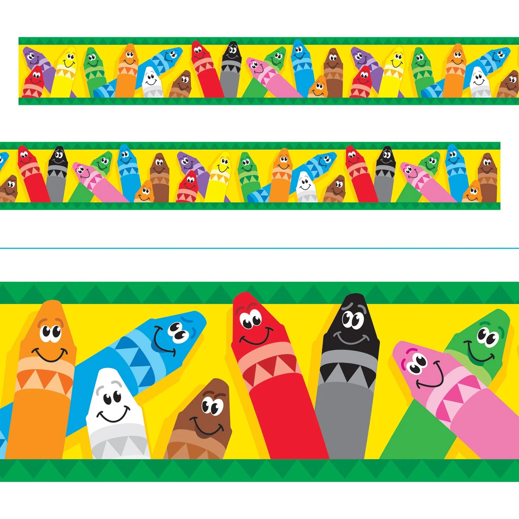 Colorful Crayons Bolder Borders®, 35.75'