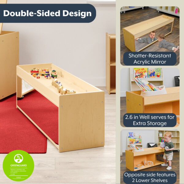 Value Line Toddler Storage with Mirror Back