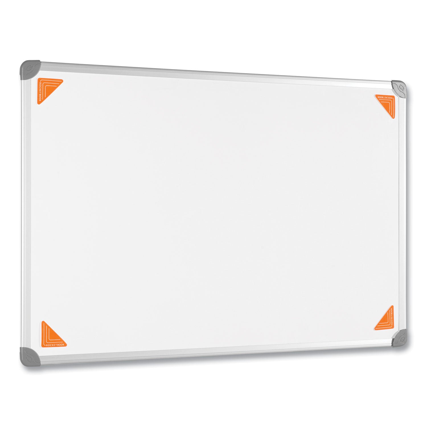 Beacons Smart Stickers for Whiteboards, Triangles, Orange, 2.5"h, 4/Pack