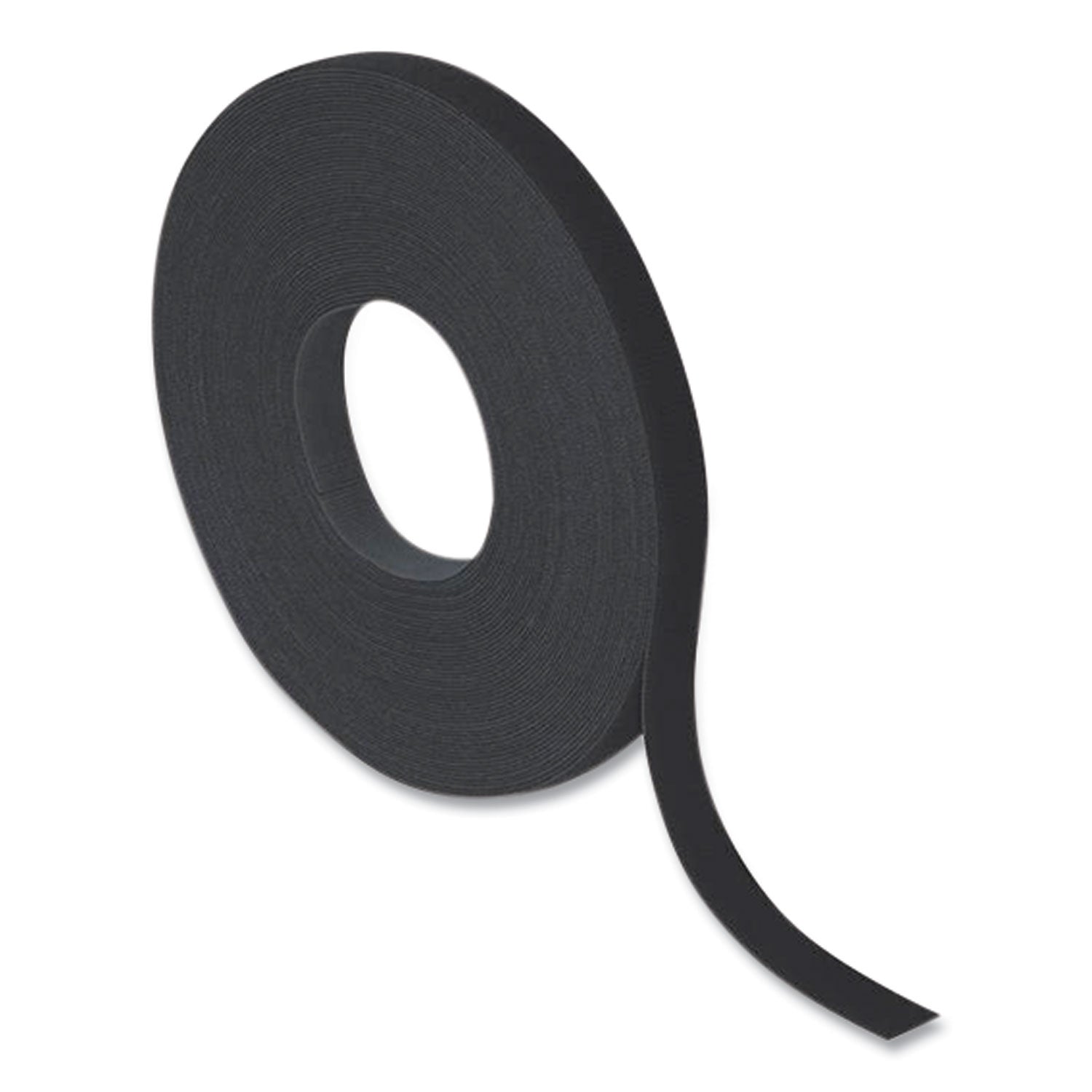 One-Wrap Ties And Straps, 0.5" X 12 Ft, Black