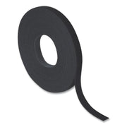 One-Wrap Ties And Straps, 0.5" X 12 Ft, Black