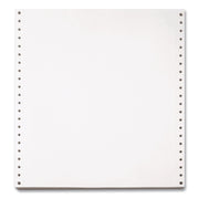 Computer Printout Paper, 1-Part, 20 lb Bond Weight, 9.5 x 11, White, 2,700/Carton