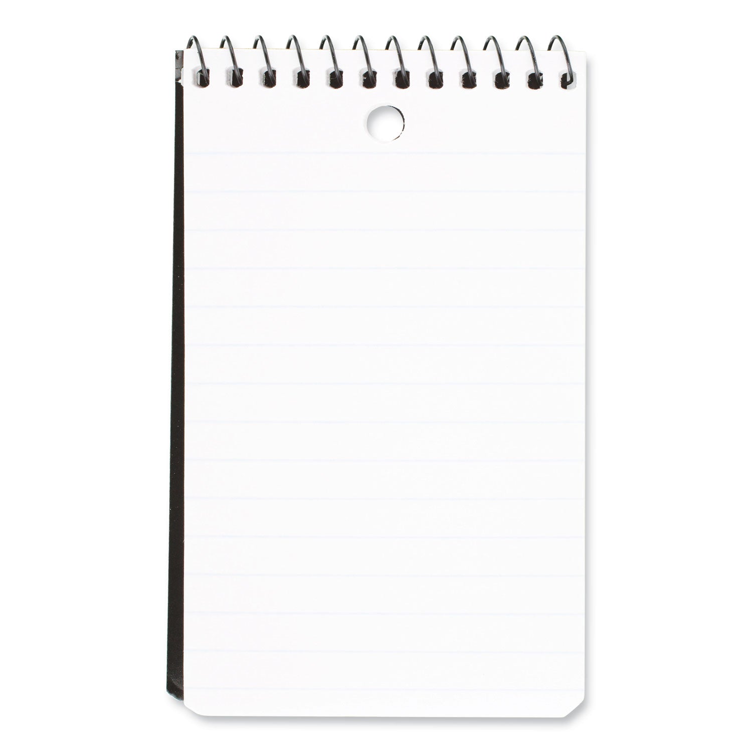 Mead Wirebound Memo Book - 60 Sheets - 120 Pages - Wire Bound - College Ruled Front Ruling - 3" x 5" Sheet Size - White Paper - Assorted Cardboard Cover - Stiff-back, Hole-punched - 1 Each