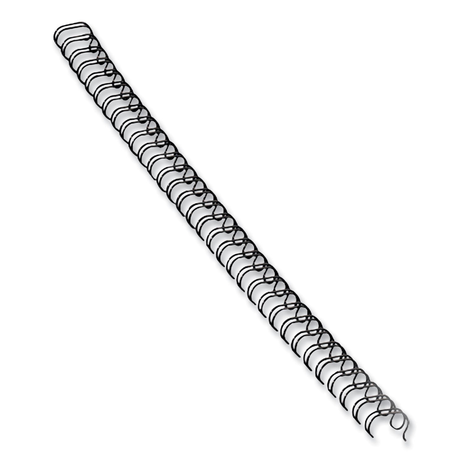 Fellowes Wire Binding Combs - 0.4" Height x 11" Width x 0.4" Depth - 0.31" Maximum Capacity - 80 x Sheet Capacity - Round - Black - 1 Pack