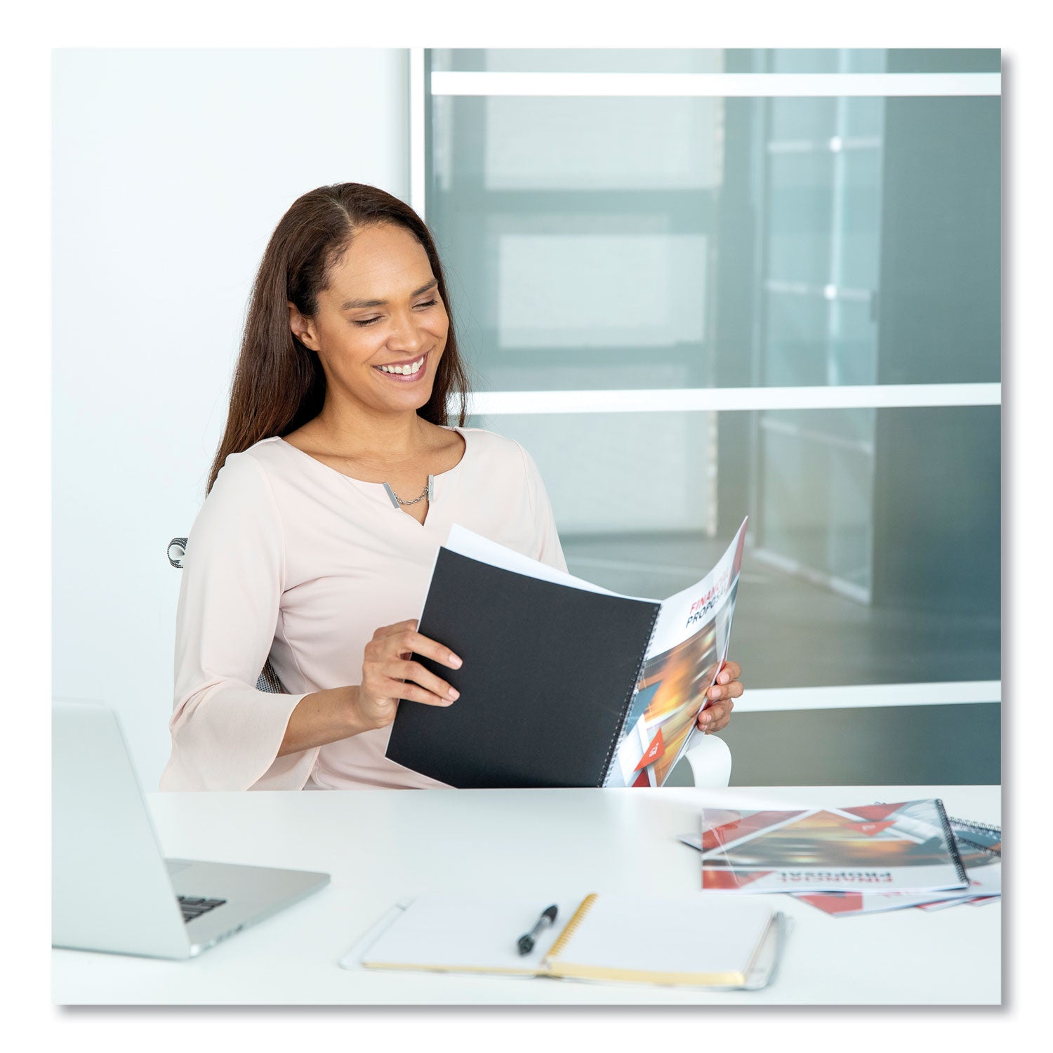Fellowes Thermal Presentation Covers - 11" Height x 8.5" Width x 0.1" Depth - 62.5 mil Maximum Capacity - 15 x Sheet Capacity - Rectangular - Black, Clear - Polyvinyl Chloride (PVC) - 1 Pack