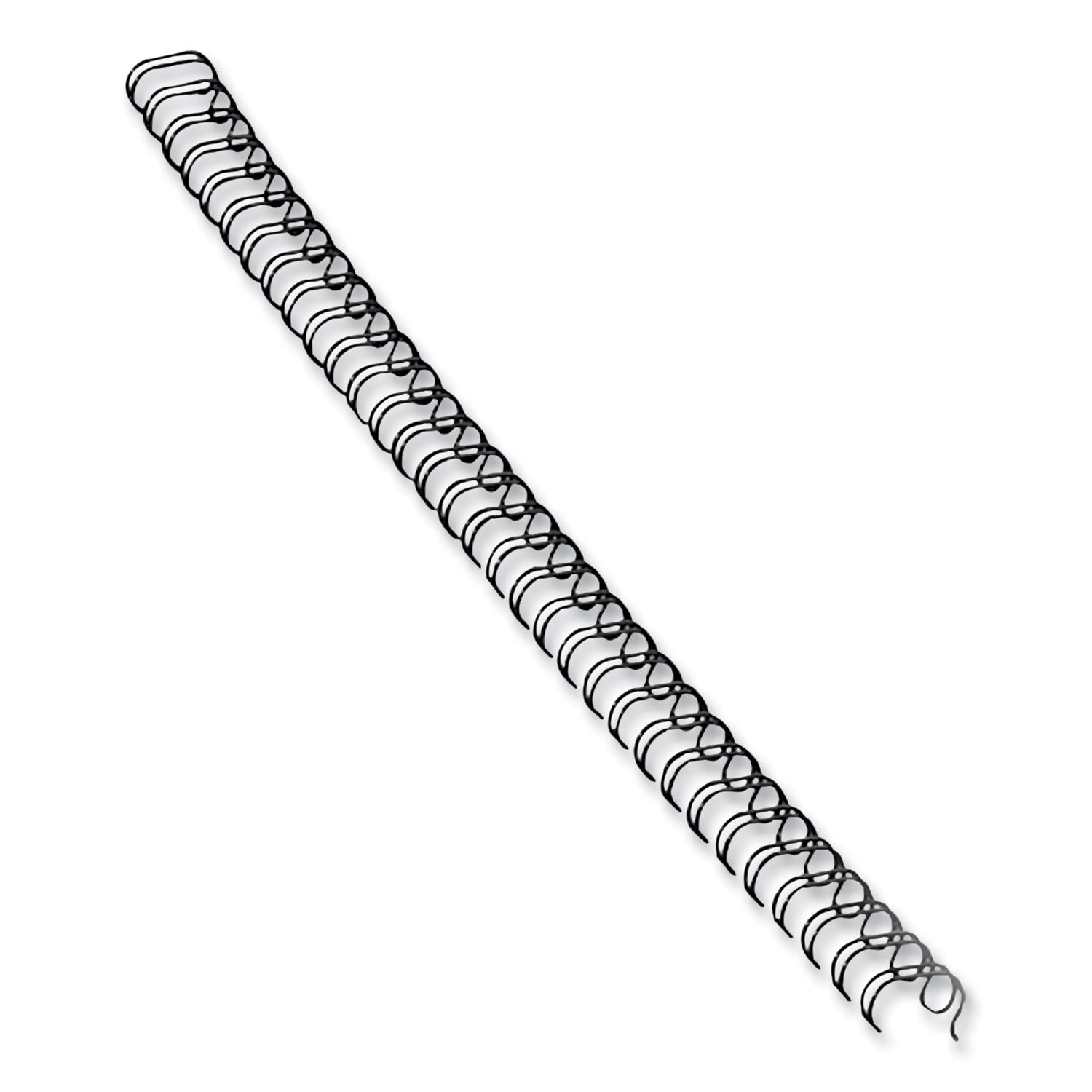 Fellowes Wire Binding Combs - 0.3" Height x 11" Width x 0.3" Depth - 0.25" Maximum Capacity - 35 x Sheet Capacity - Black - 1 Pack