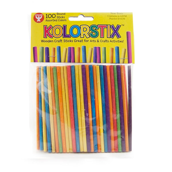 KolorStix - 100 of 4" round-bagged