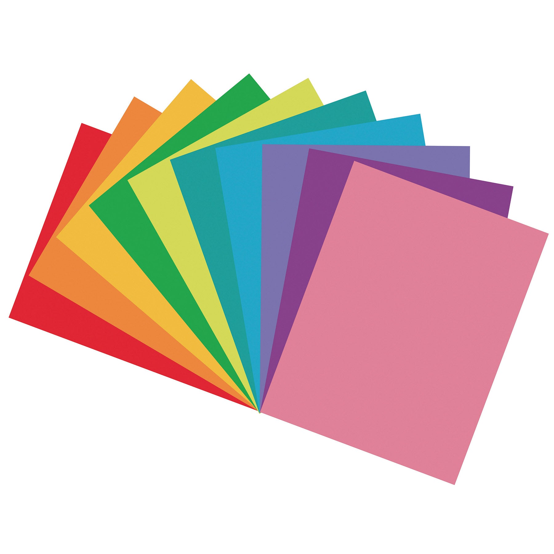 Construction Paper, Heavyweight, 10 Vibrant Colors, 9" x 12", 150 Sheets
