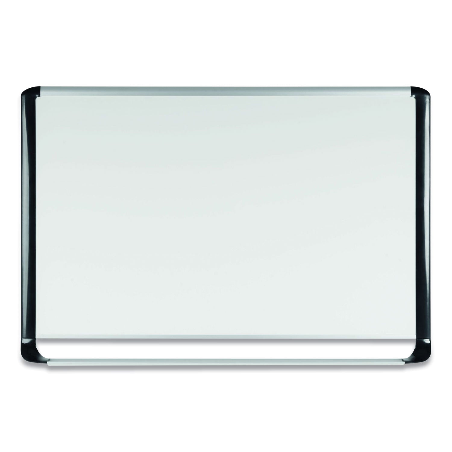 Pure Platinum Dry Erase Board, 96" x 48", White Surface, Silver/Black Aluminum Frame
