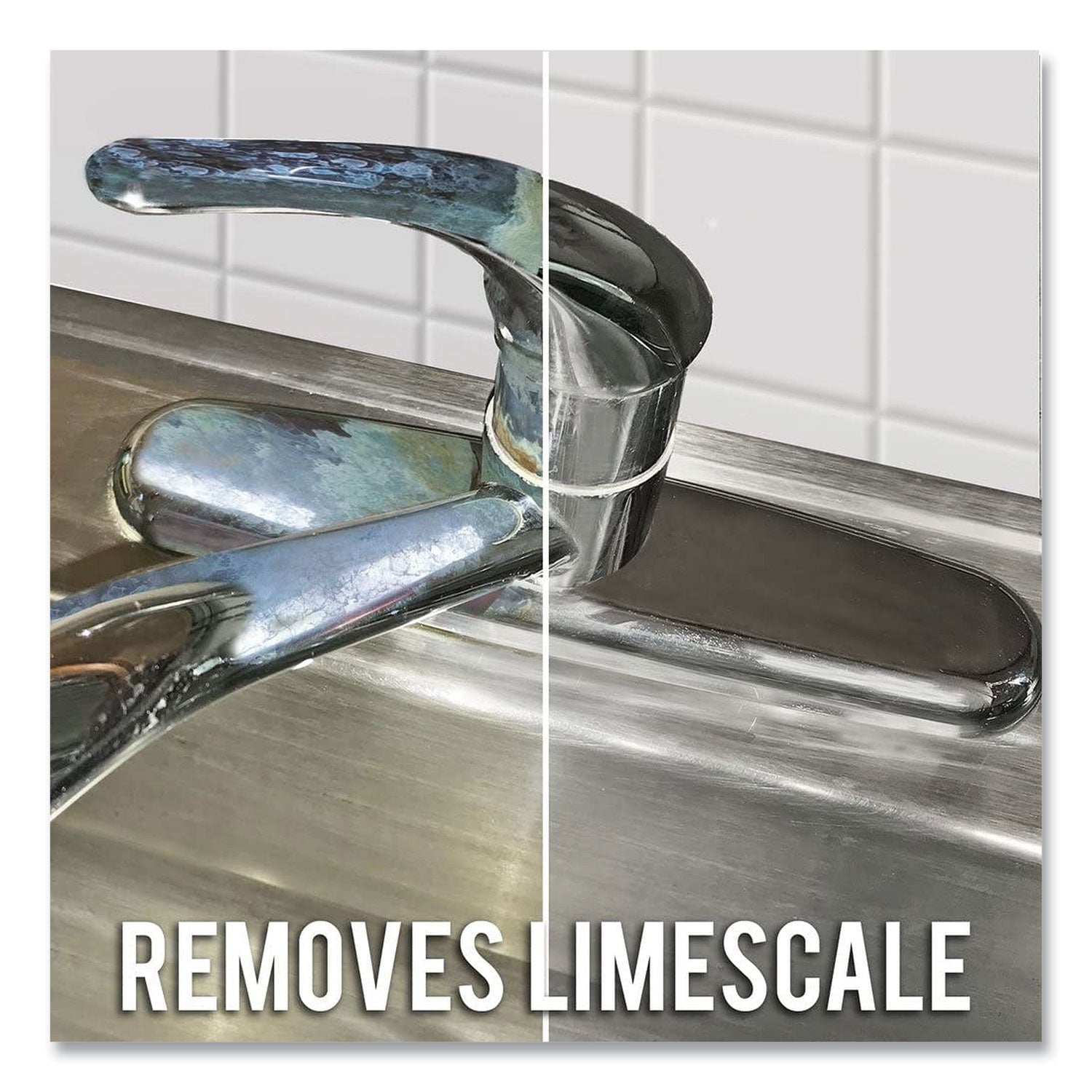 Lime-A-Way Cleaner - For Multipurpose - 28 fl oz (0.9 quart) - Recommended For: Limescale Remover, Calcium Deposit Remover, Rust Remover, Soil Remover, Stain Remover - Unscented - Clear - 1 Bottle