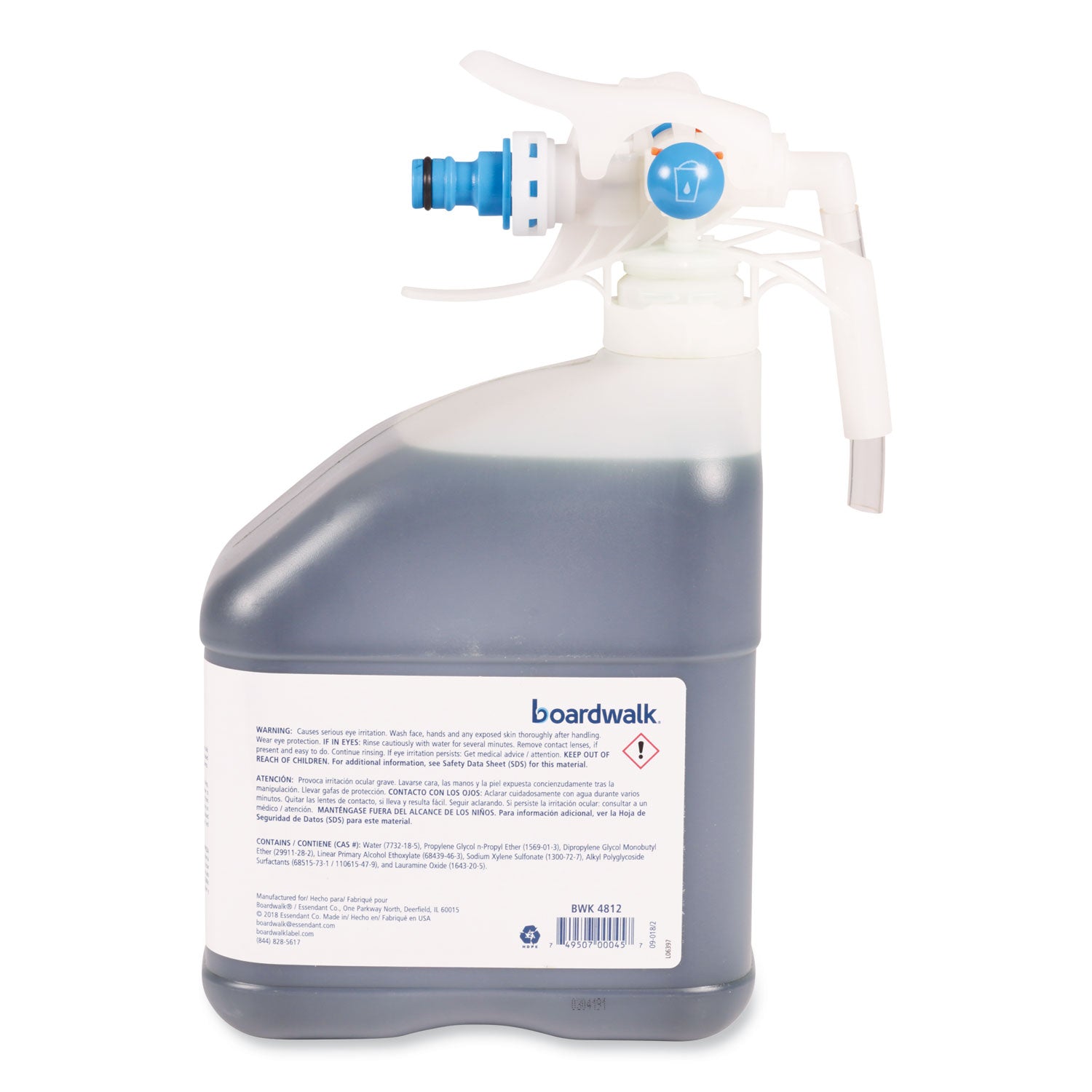 PDC Cleaner Degreaser, Unscented, 3 L Bottle, 2/Carton