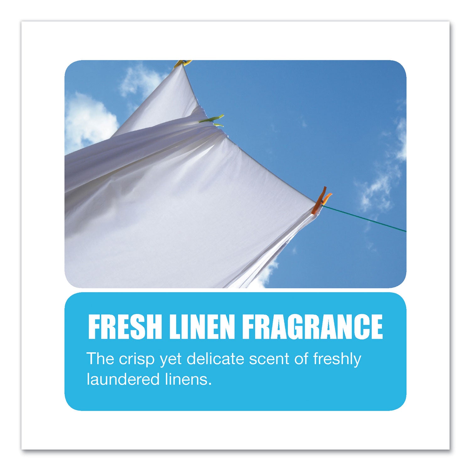 Metered Concentrated Room Deodorant, Fresh Linen Scent, 7 Oz Aerosol Spray, 12/box