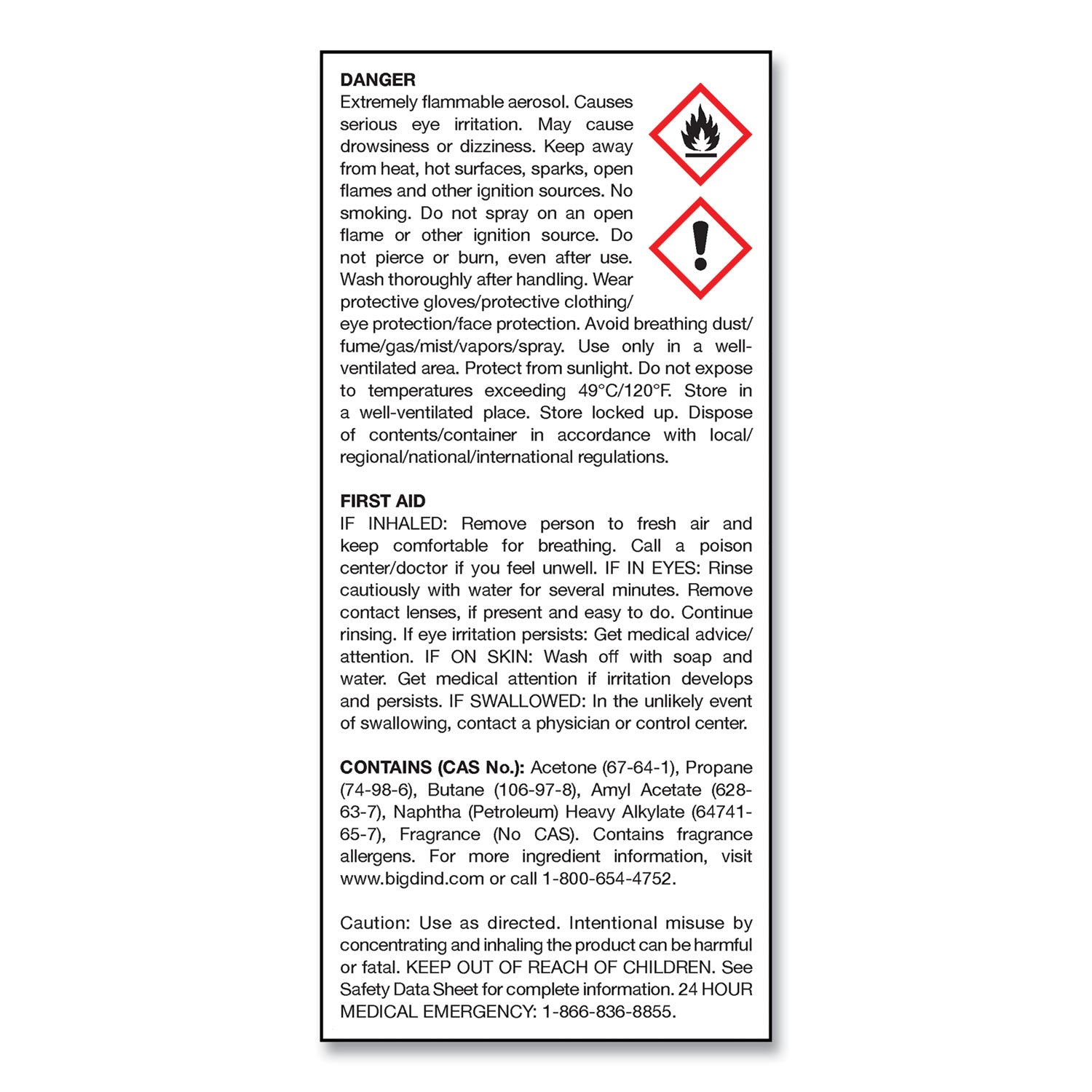 Odor Control Fogger, Original Scent, 5 Oz Aerosol Spray, 12/carton