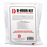 D'vour Clean-Up Kit, Powder, All Inclusive Kit, 6/carton