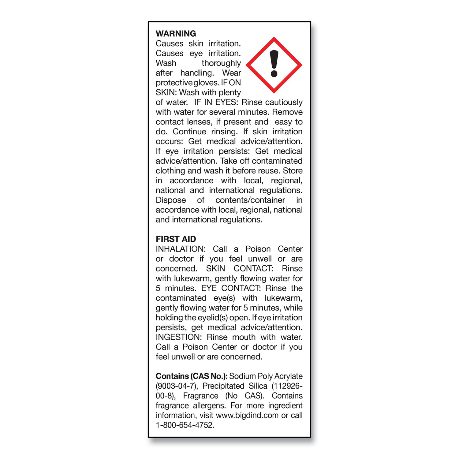 D-Vour Absorbent Powder, Lemon, 16 oz Canister, 6/Carton