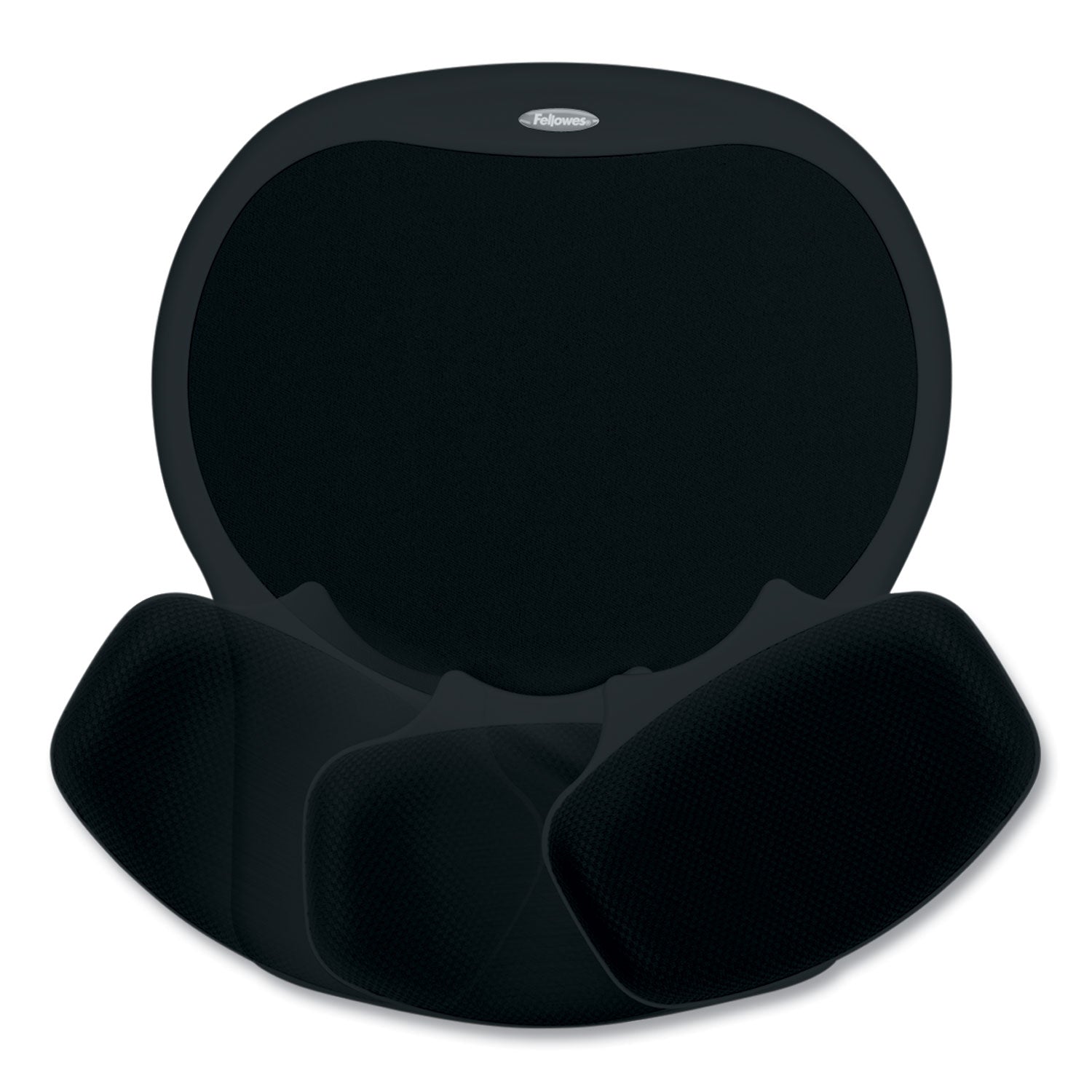 1.50" Height x 10" Width x 12" Depth - Black - Gel - Wear Resistant, Tear Resistant - 1 Each