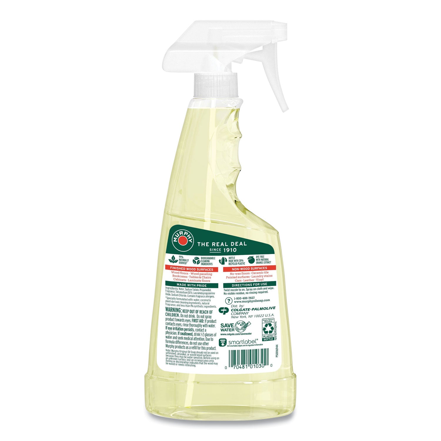 Spray Formula, All-Purpose, Orange, 22 Oz Spray Bottle, 9/carton