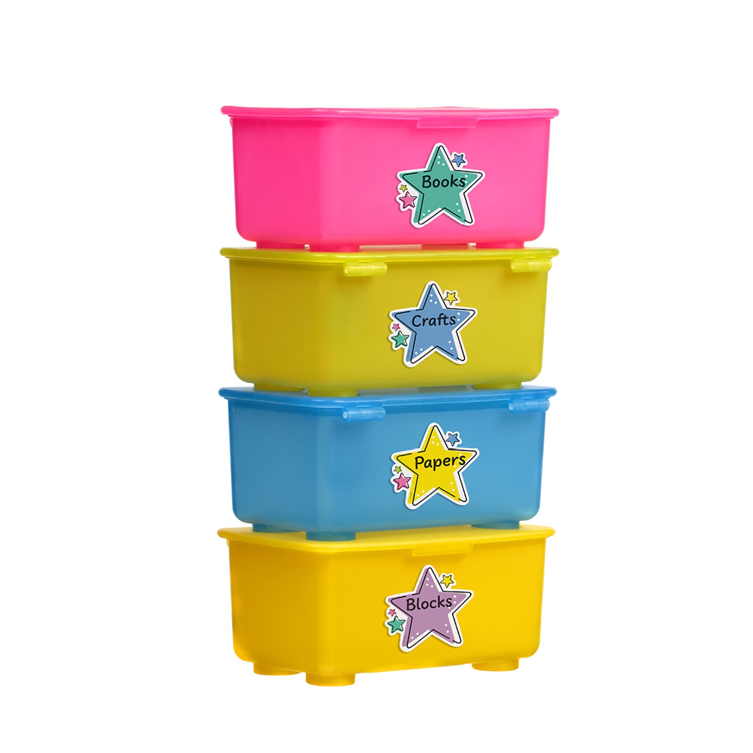 Star Bright Stars 6" Designer Cut-Outs, Pack of 36