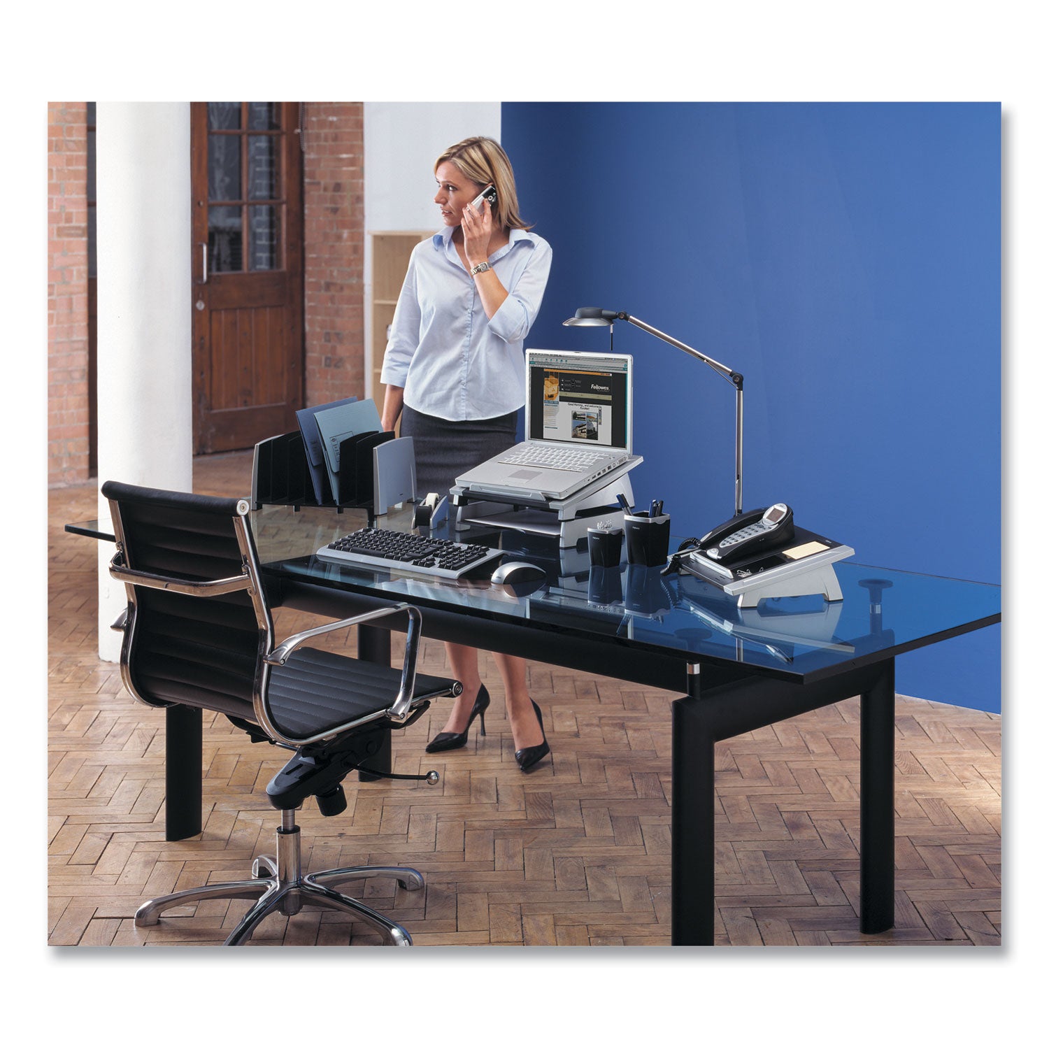 3.3" Height x 2.4" Width x 2.2" Depth - Black, Silver - 1 Each