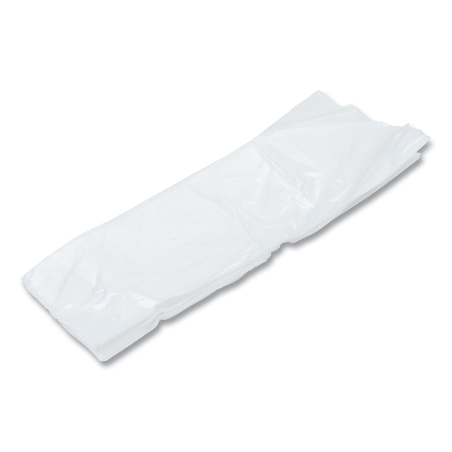 Poly Apron, 28 x 46,  One Size Fits All, White, 100/Pack, 10 Packs/Carton