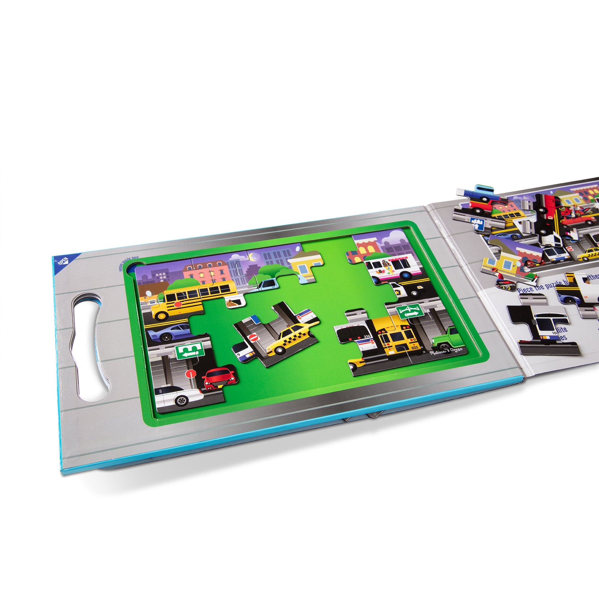 Take Along Magnetic Jigsaw Puzzles - Vehicles