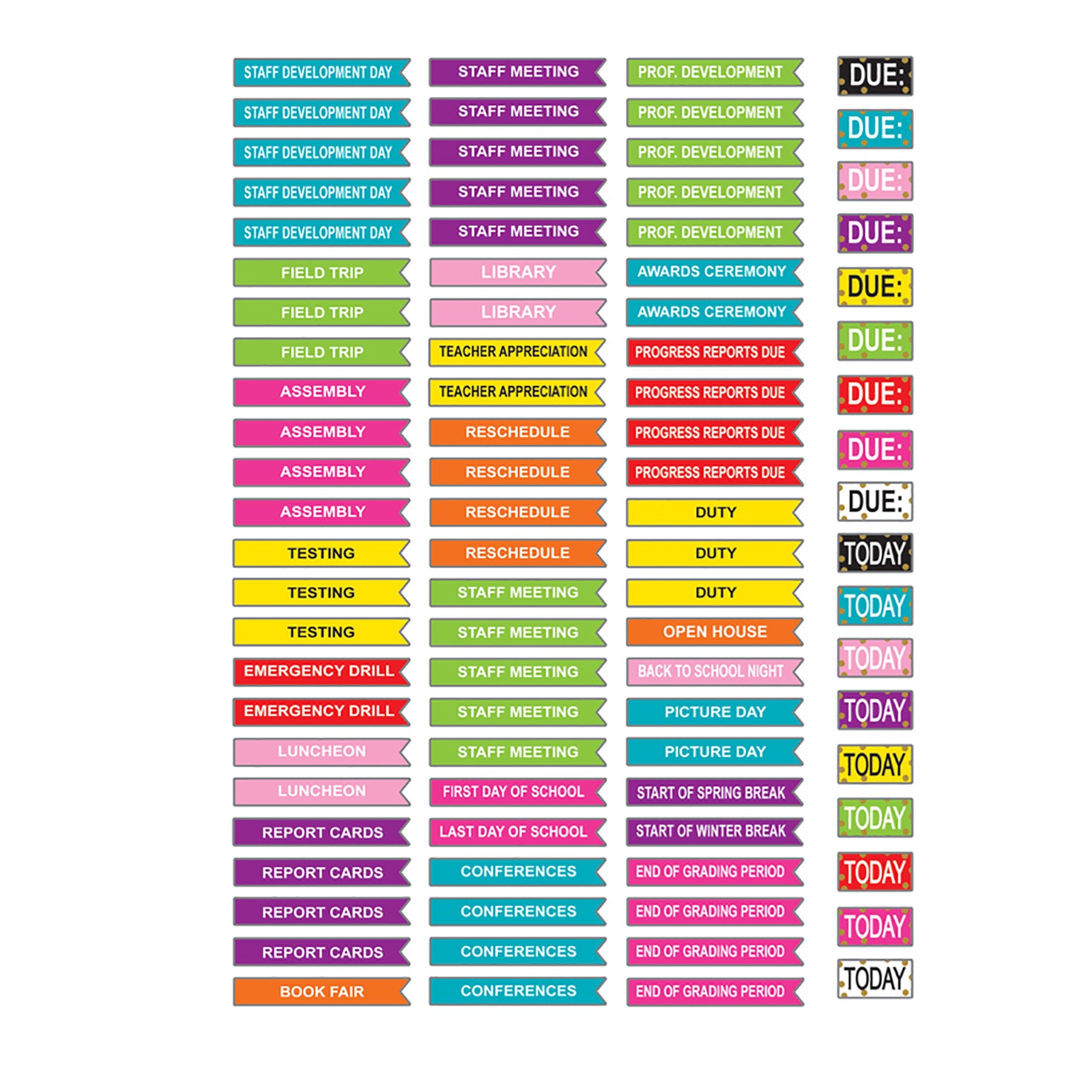 Confetti Lesson Planner