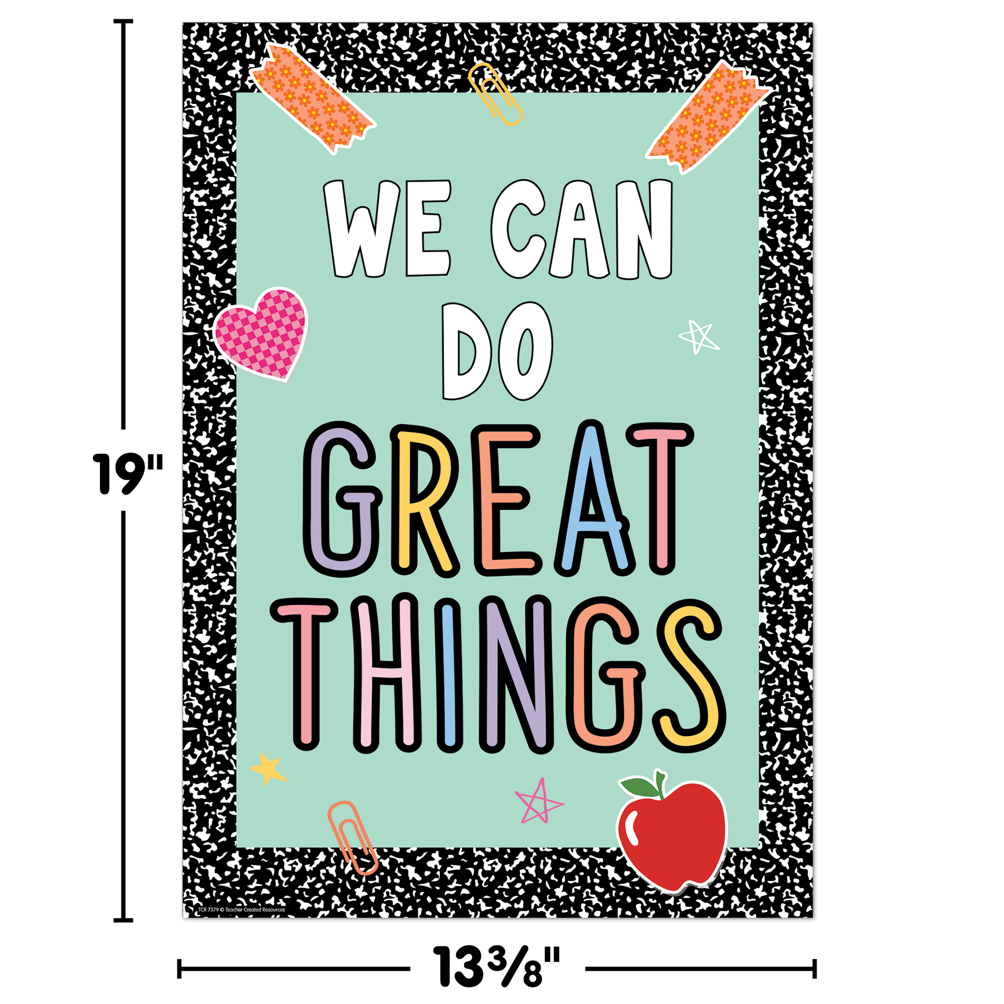We Can Do Great Things Positive Poster