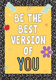 Be the Best Version of You Positive Poster