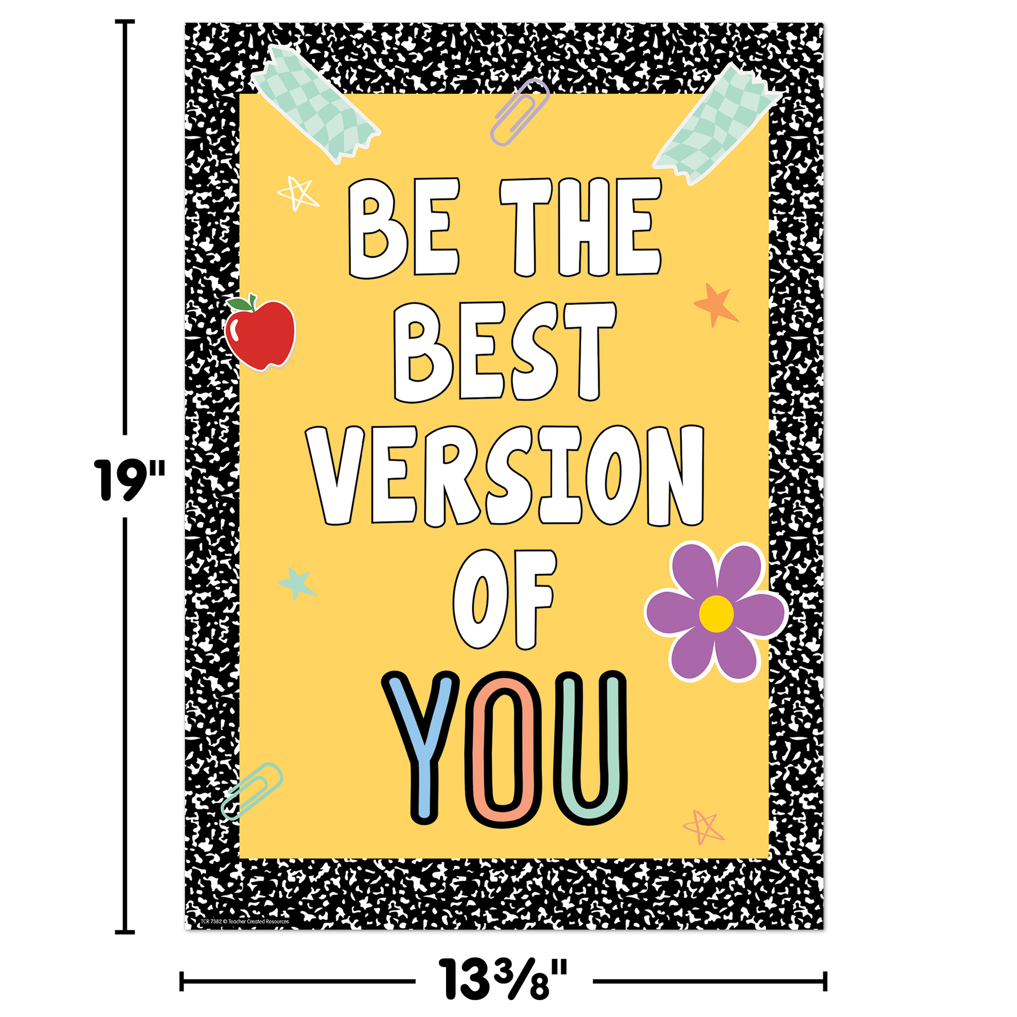 Be the Best Version of You Positive Poster