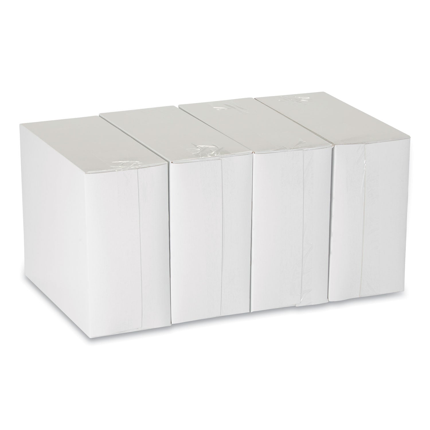 1 Ply - 17" Width x 17" Length - White - Paper - 100/Box - 4 / Carton
