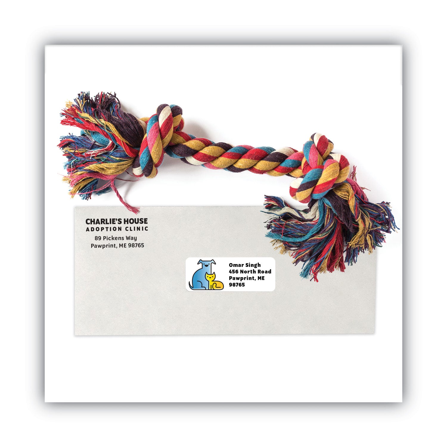 Maco Multipurpose Self-Adhesive Mailing Labels - 1" Width x 2 5/8" Length - Permanent Adhesive - Rectangle - Laser, Inkjet - White - Lignin-free - 30 / Sheet - 3000 / Box