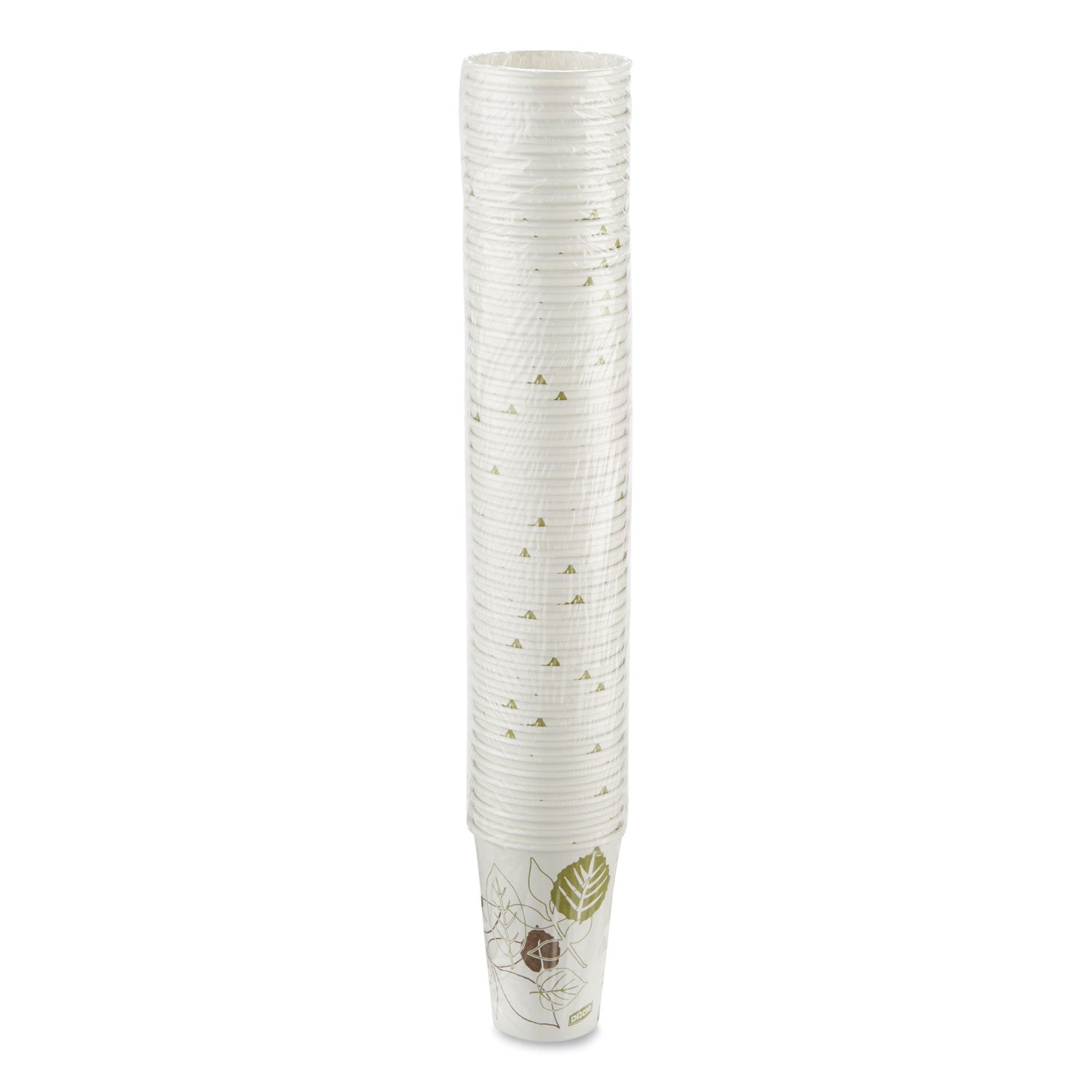 Pathways Paper Hot Cups, 16 oz, White/Brown, 50/Pack