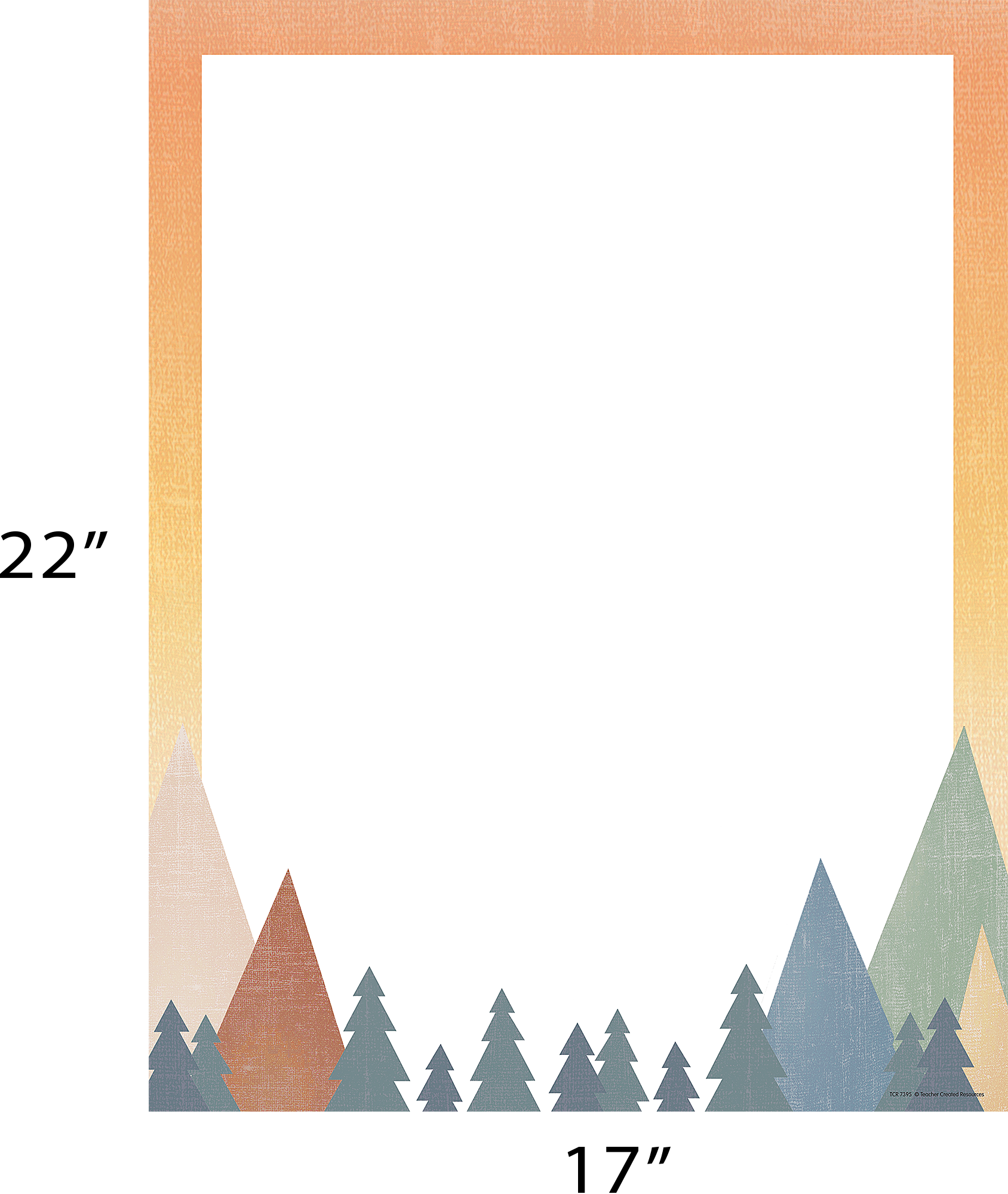 Moving Mountains Blank Chart
