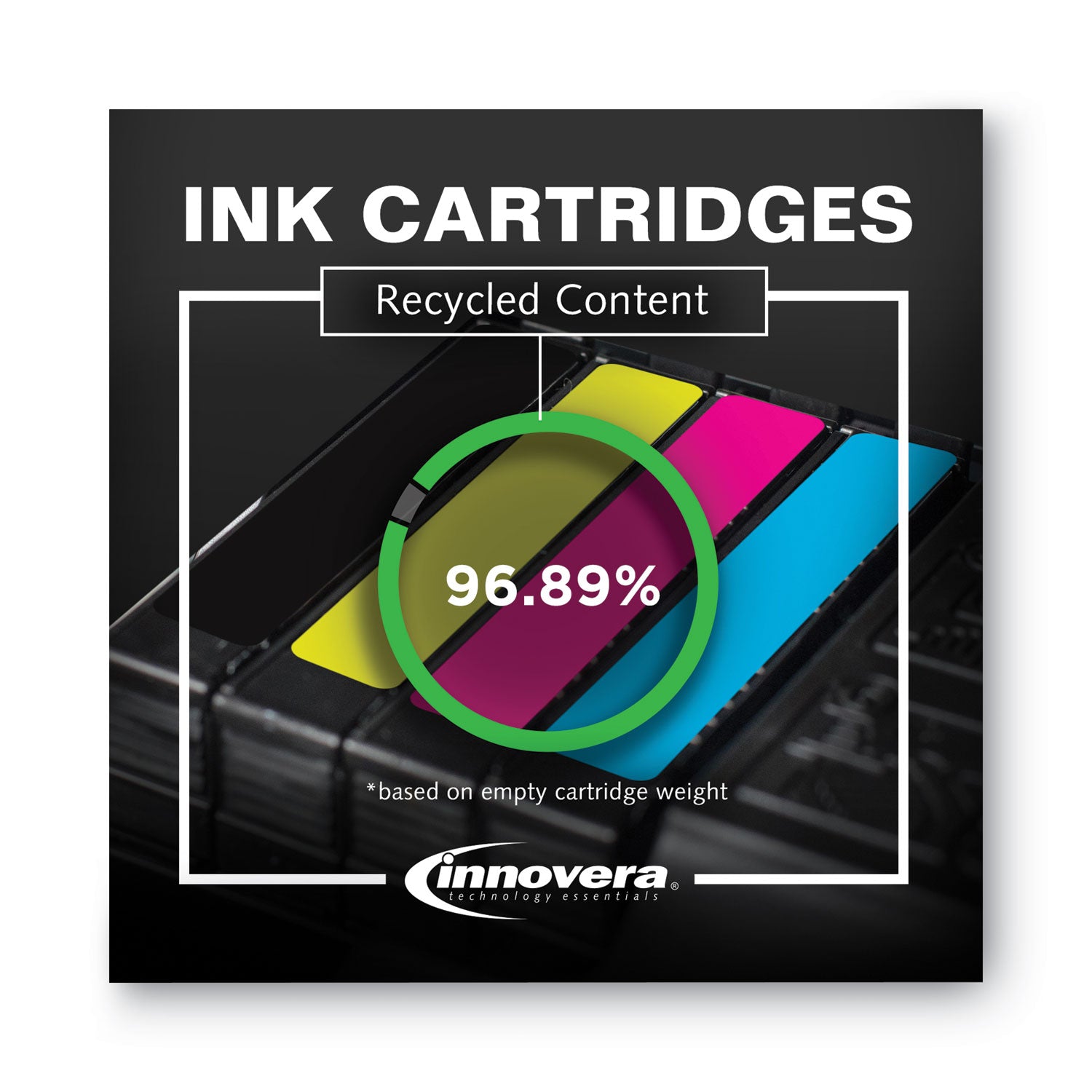 Remanufactured Yellow Ink, Replacement for 972 (L0R92AN), 3,000 Page-Yield