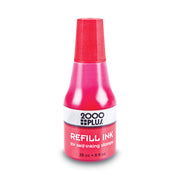 Cosco Self-inking Stamp Pad Refill Ink - Red Ink - 1 Each