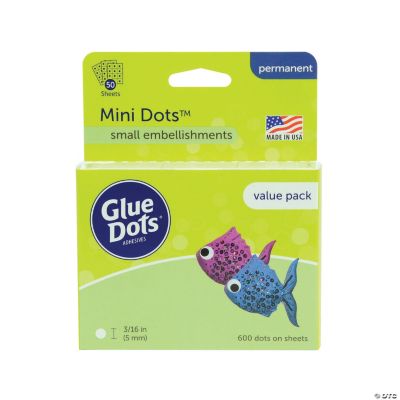Glue Dots- Mini, - 600 Pieces