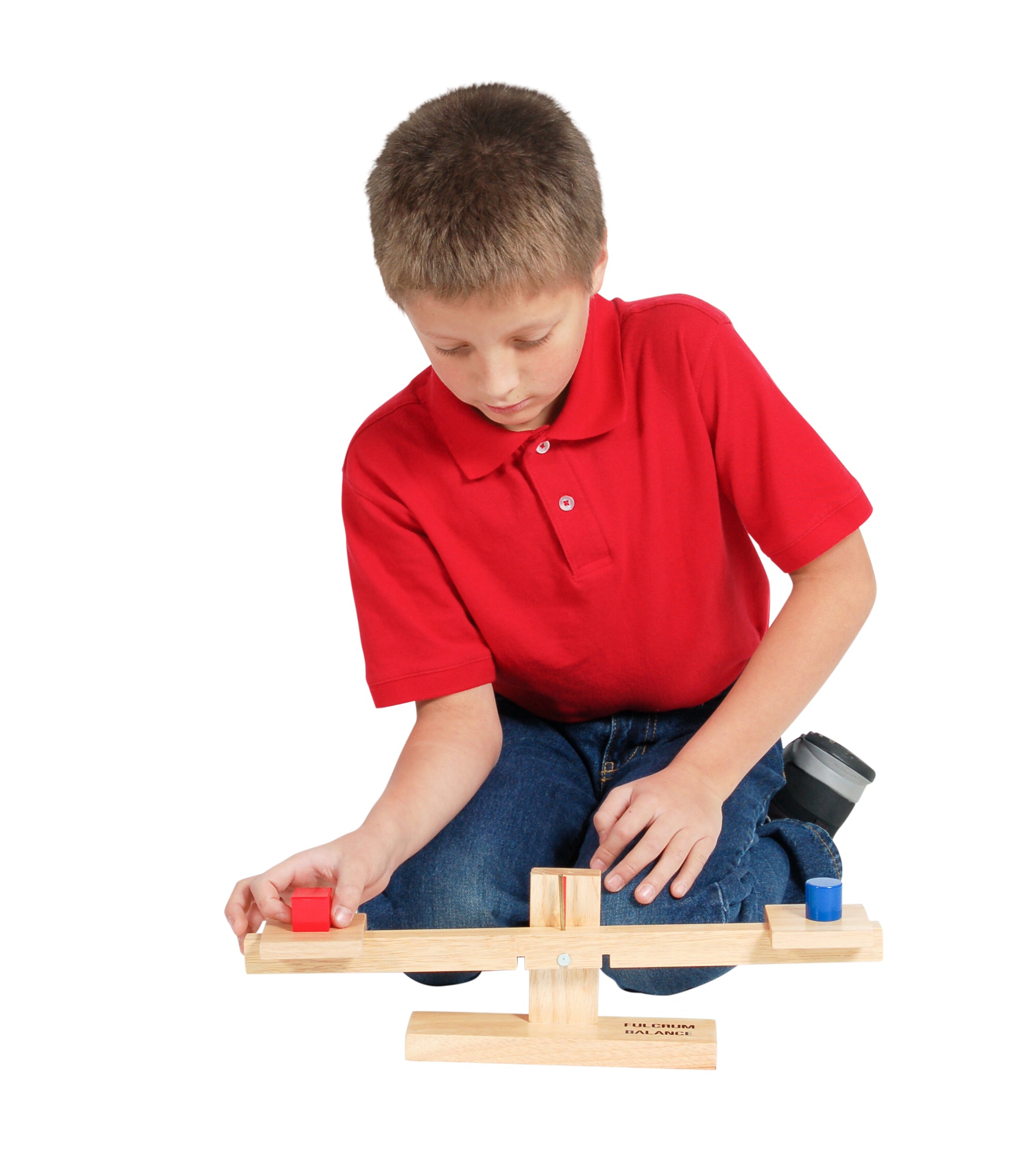 Fulcrum Balance Wooden Model