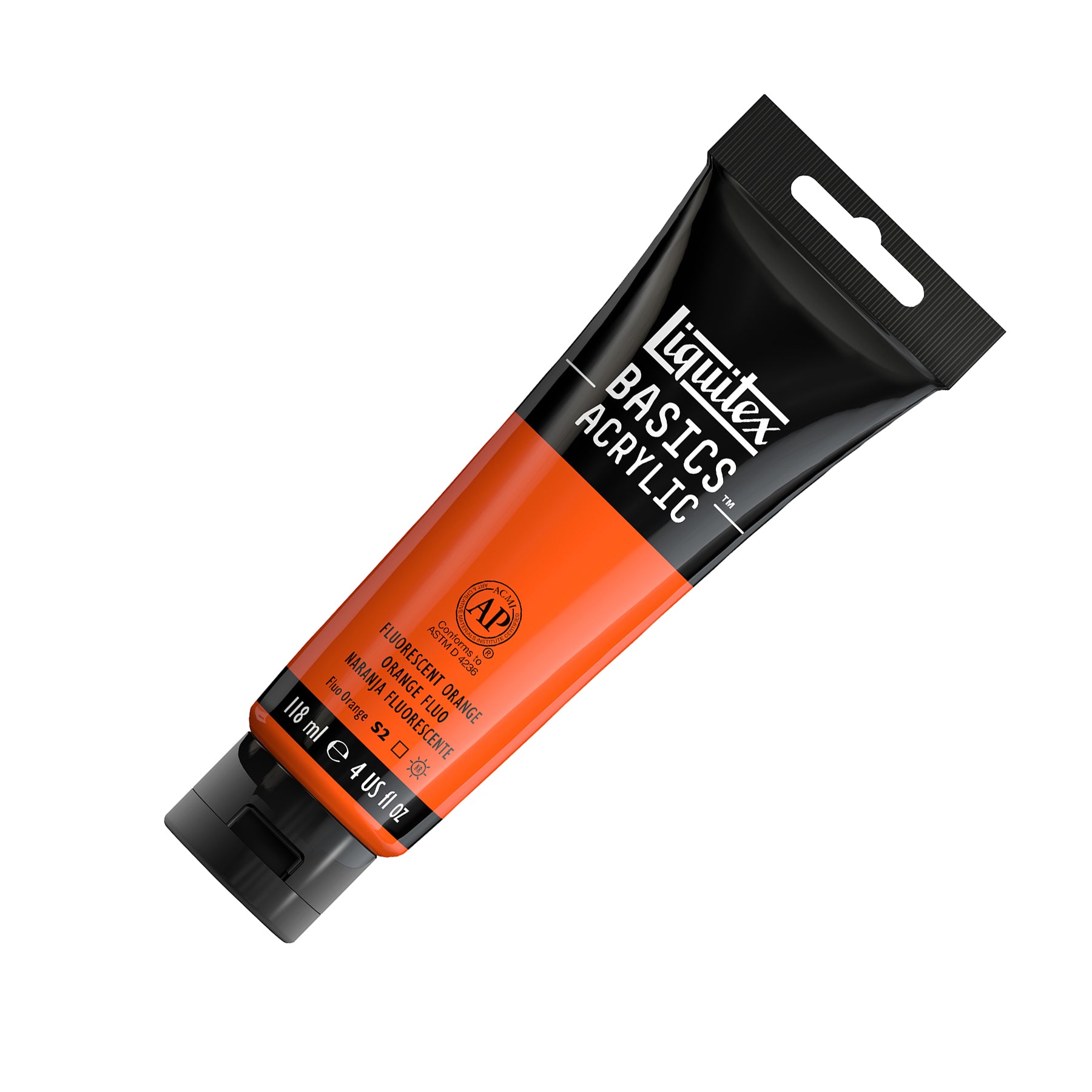 LQ BASICS 118ml tube - Fluorescent Orange