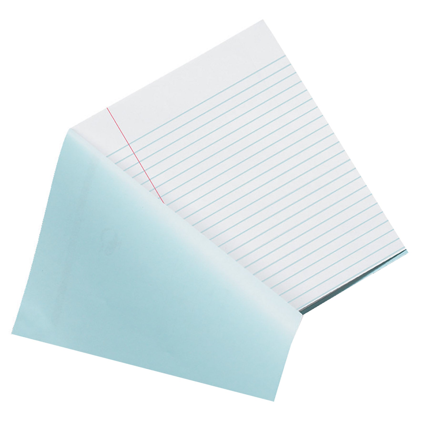 Examination Blue Book, 12 Pages, 3/8 in ruled, 7" x 8-1/2", 1 Book