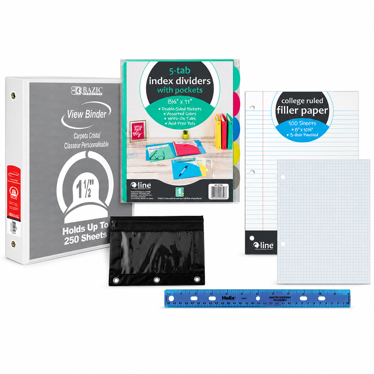 BINDER ORGANIZATION KIT