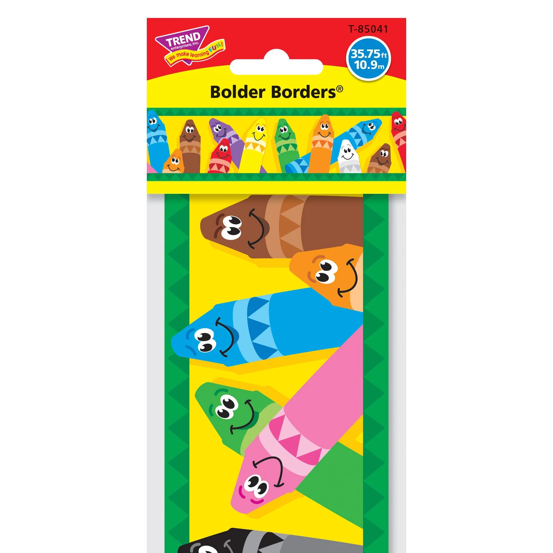 Colorful Crayons Bolder Borders®, 35.75'