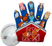 Old MacDonald's Farm Glove Puppet Set with CD