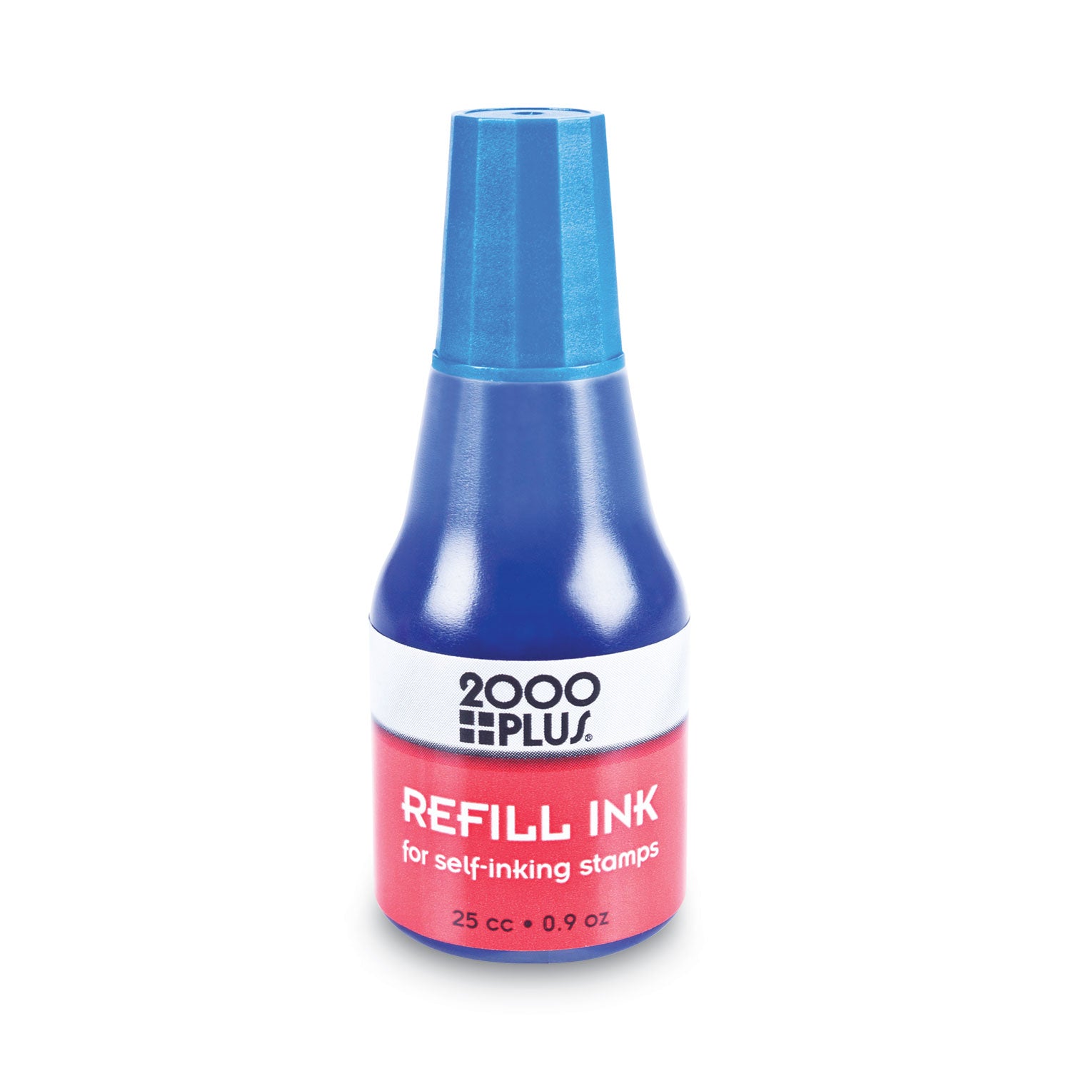 Cosco Self-inking Stamp Pad Refill Ink - Blue Ink - 1 Each