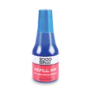 Cosco Self-inking Stamp Pad Refill Ink - Blue Ink - 1 Each