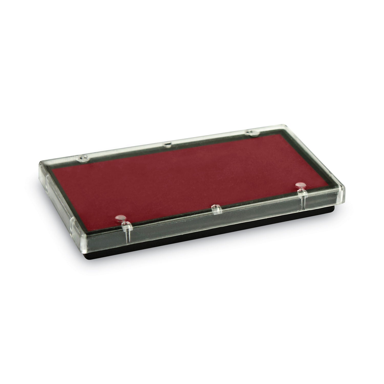 COSCO 2000 Plus Stamp No. 40 Replacement Ink Pad, Red Ink, 1 Each