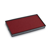 COSCO 2000 Plus Stamp No. 40 Replacement Ink Pad, Red Ink, 1 Each